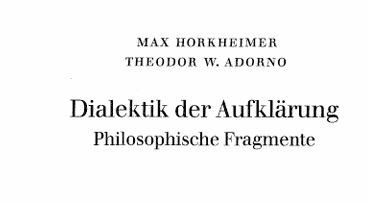 Makss Horkheimers Teodors V. Adorno Apgaismības dialektika Filozofiskie fragmenti Jaunajam izdevumam